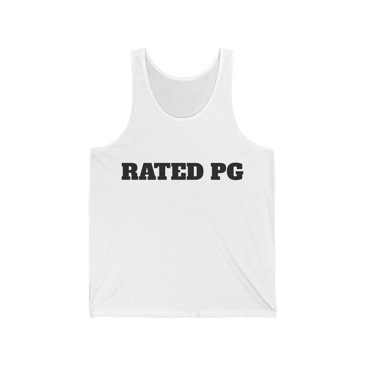 Rated PG - Unisex Jersey Tank