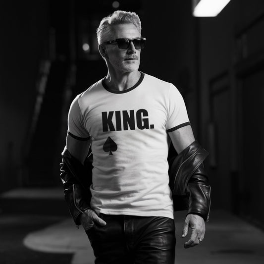 KING Cotton Ringer T-Shirt